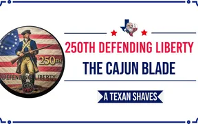 Cajun Blade 250th Defending Liberty shave soap video thumbnail