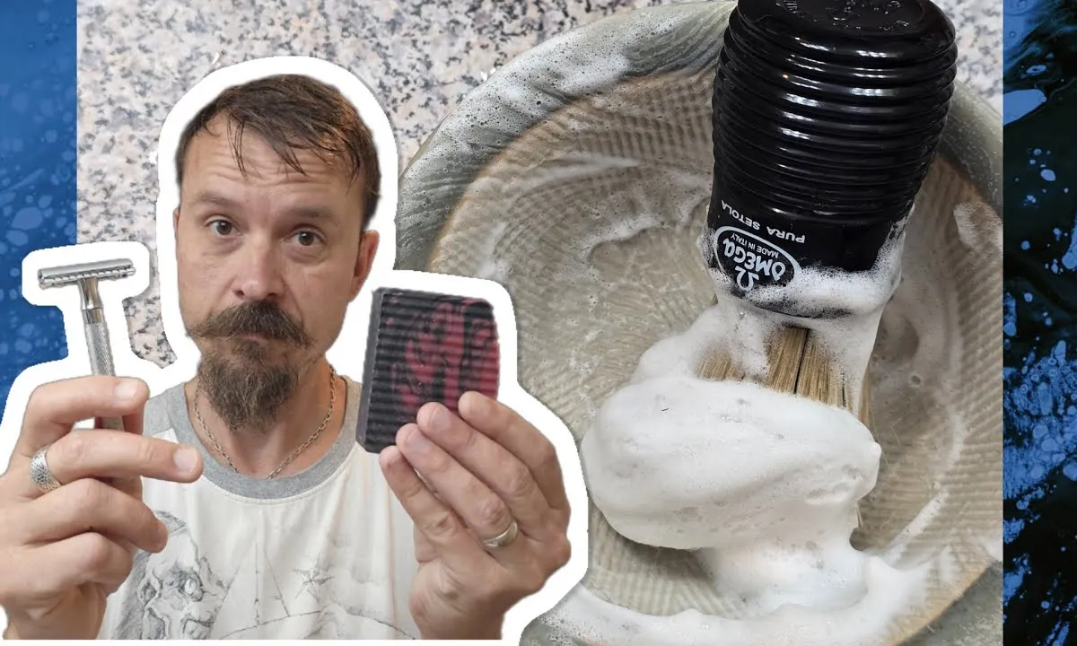 Cape Cod Wet Shaving video thumbnail for shaving with Bombshell Suds Co. The Dude artisan tallow bar soap