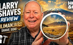 Larry Shaves video thumbnail for HC&C Kilimanjaro shave soap review