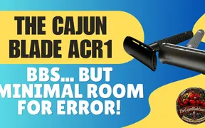 Shave in Solitude YouTube thumbnail for The Cajun Blade ACR1 safety razor review
