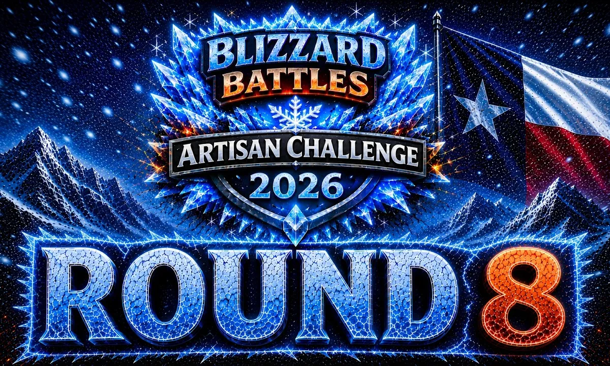 Thumbnail for A Texan Shaves' Blizzard Battles 2026 Artisan Challenge Round 8 video