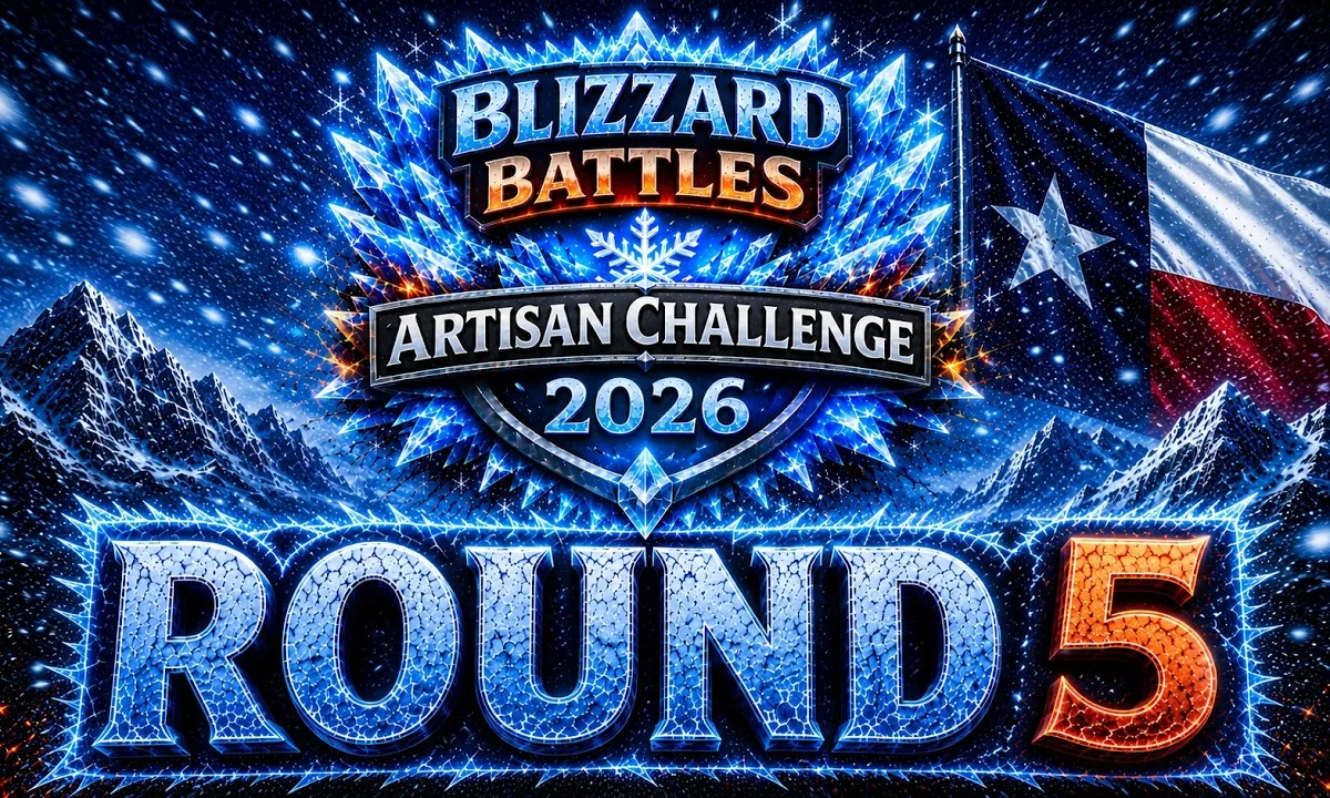 Thumbnail for Blizzard Battles 2026 Artisan Challenge Round 5, Happy Chap Absolute Zero vs Hearth and Altar Barren Earth