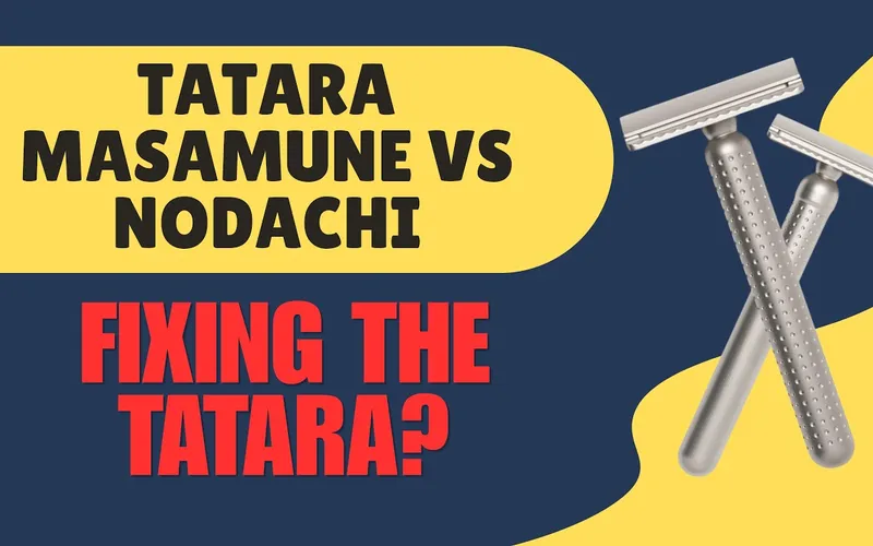 Siraj reviewing the Tatara Masamune and Nodachi safety razors for Shave in Solitude