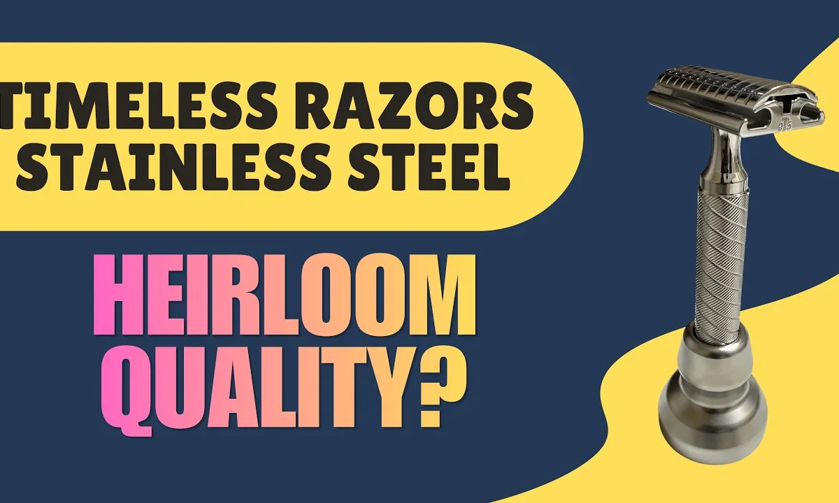 Timeless Razors stainless steel safety razor review - Shave in Solitude thumbnail