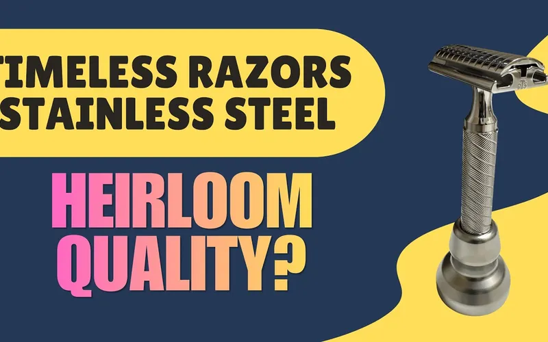 Timeless Razors stainless steel safety razor review - Shave in Solitude thumbnail