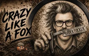 Chad Willingham shaving with a Fox Cutlery straight razor, Vermont Green Slate and RazoRock Mudder Focker on the shelf