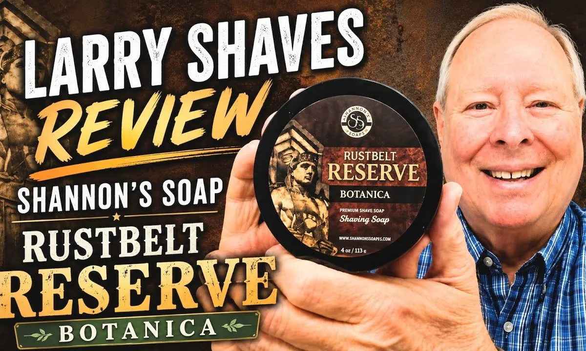 Rust Belt Reserve Botanica shaving soap and aftershave splash from Shannon's Soaps