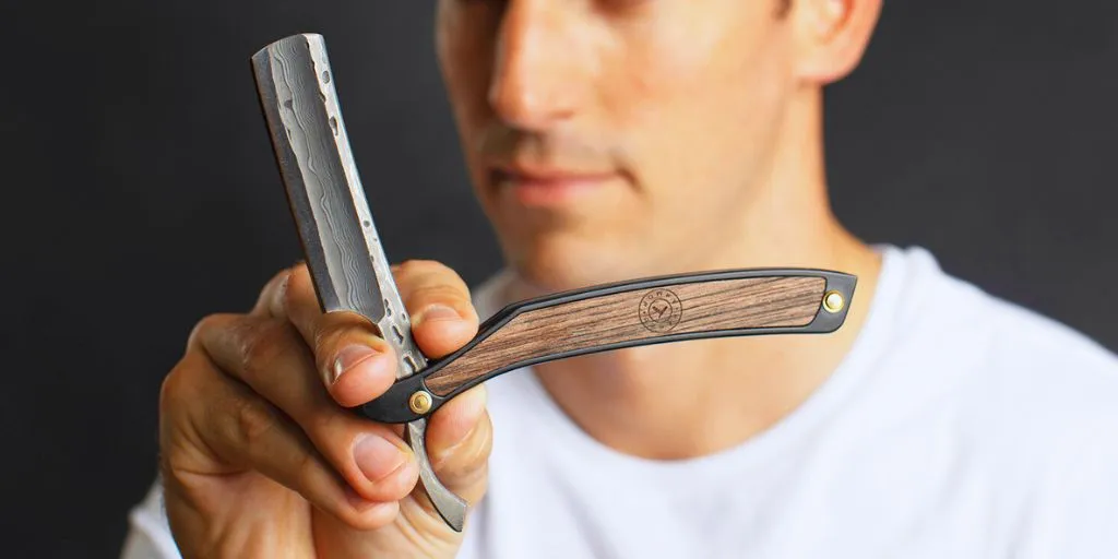 Parts of a straight razor