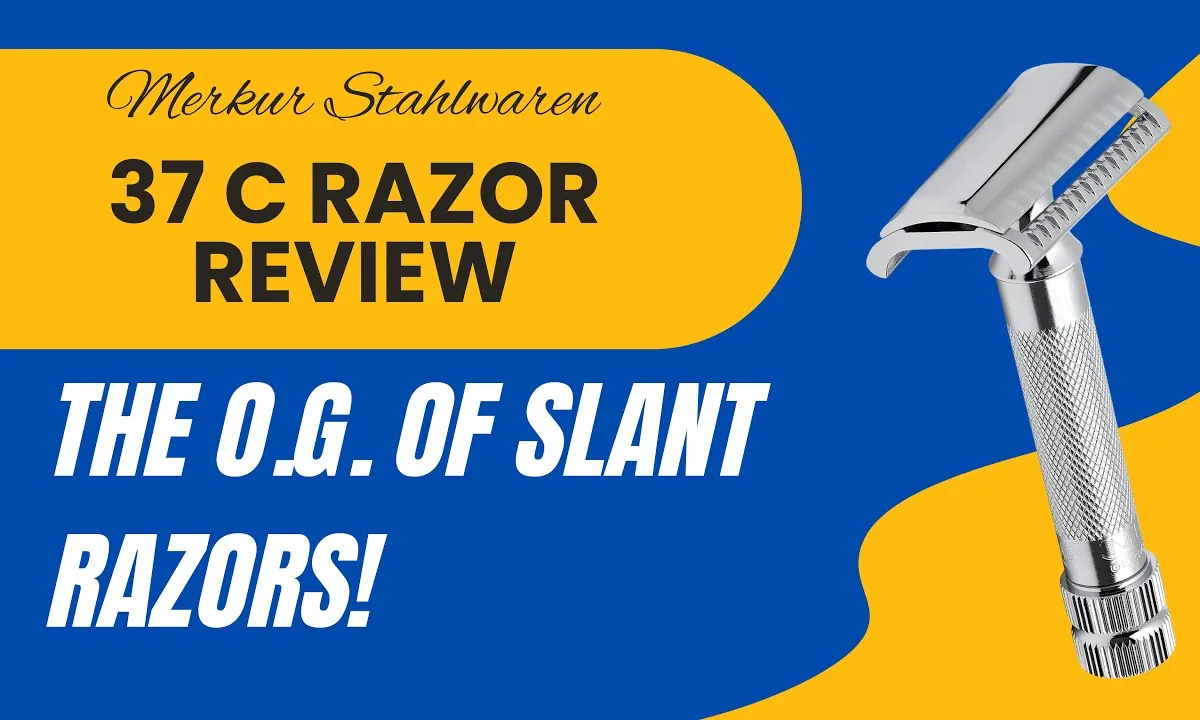 Siraj from Shave in Solitude reviewing the Merkur 37C slant razor