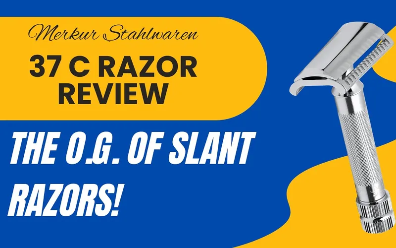 Siraj from Shave in Solitude reviewing the Merkur 37C slant razor