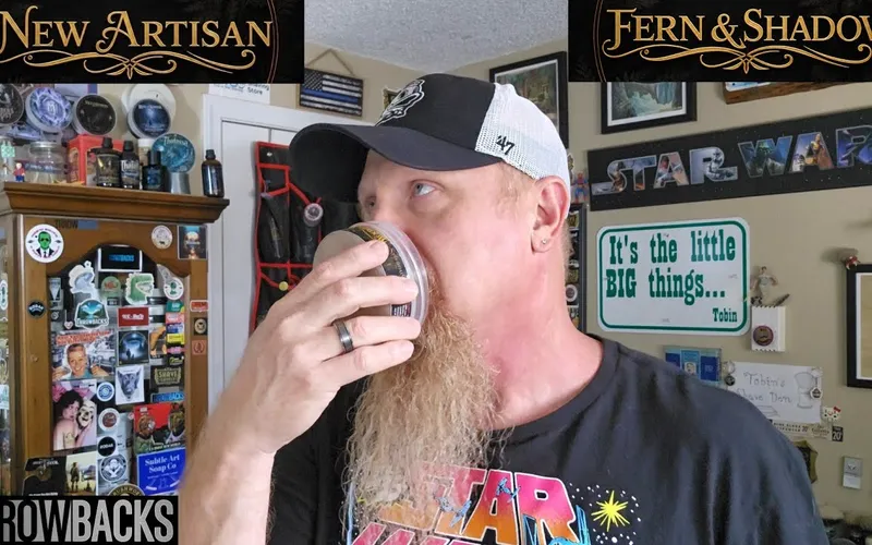 Fern and Shadow artisan shave soaps and splash bottles from Texas, reviewed by Tobin Fetters