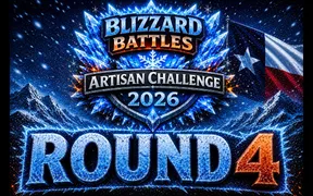A Texan Shaves Blizzard Battles 2026 Artisan Challenge Round 4 video thumbnail