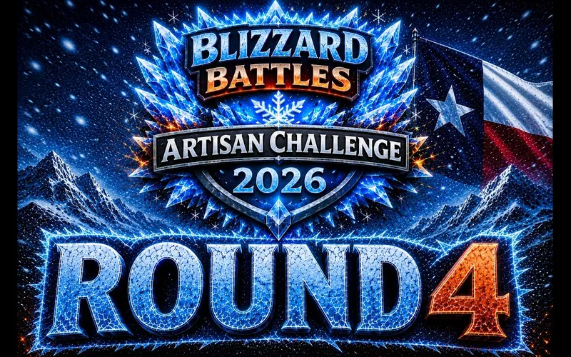 A Texan Shaves Blizzard Battles 2026 Artisan Challenge Round 4 video thumbnail