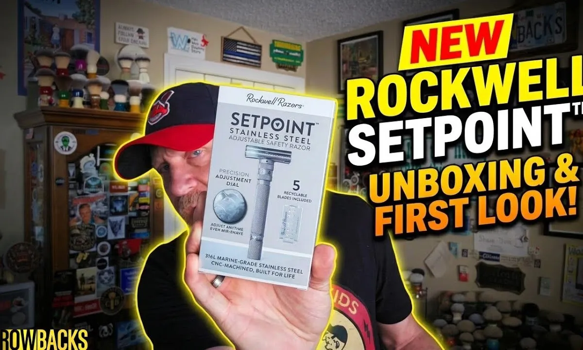 Rockwell Setpoint adjustable razor unboxing thumbnail