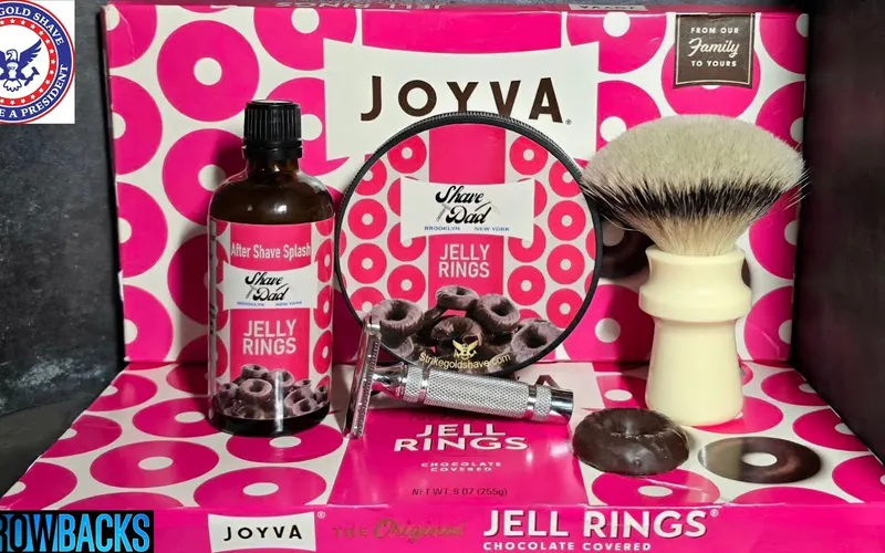 Jelly Rings Shave Dad & Strike Gold Shave Review