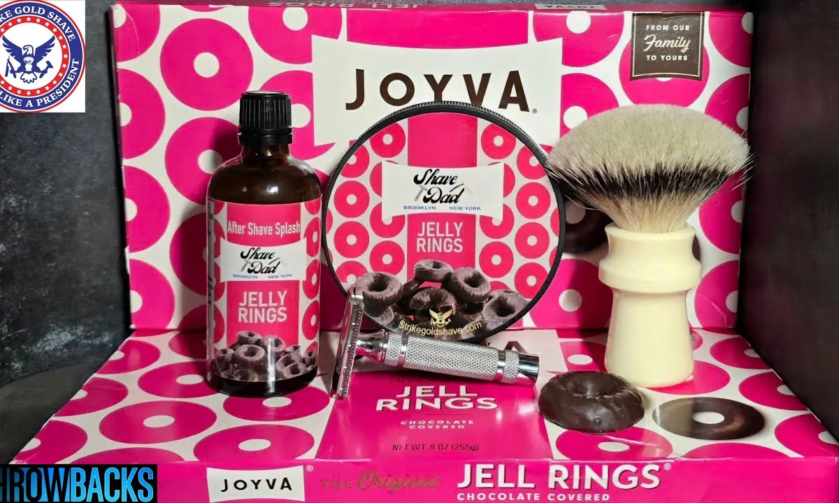 Jelly Rings Shave Dad & Strike Gold Shave Review