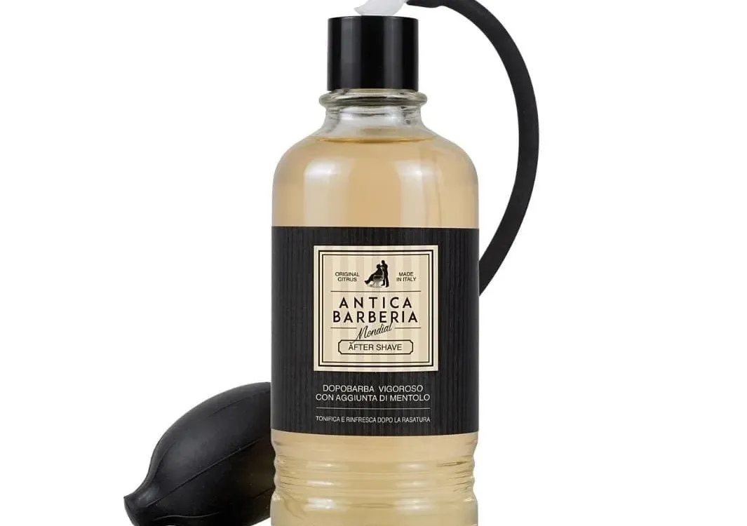 Antica Barberia Mondial Professional Original Citrus Vigoroso 400ml Aftershave with Atomizer