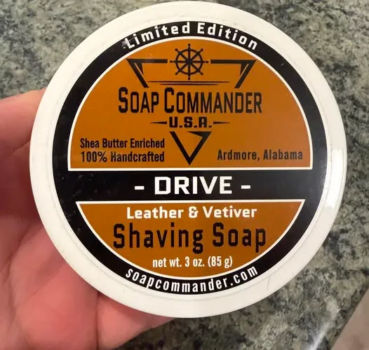 Soap Commander shaving soap product shot
