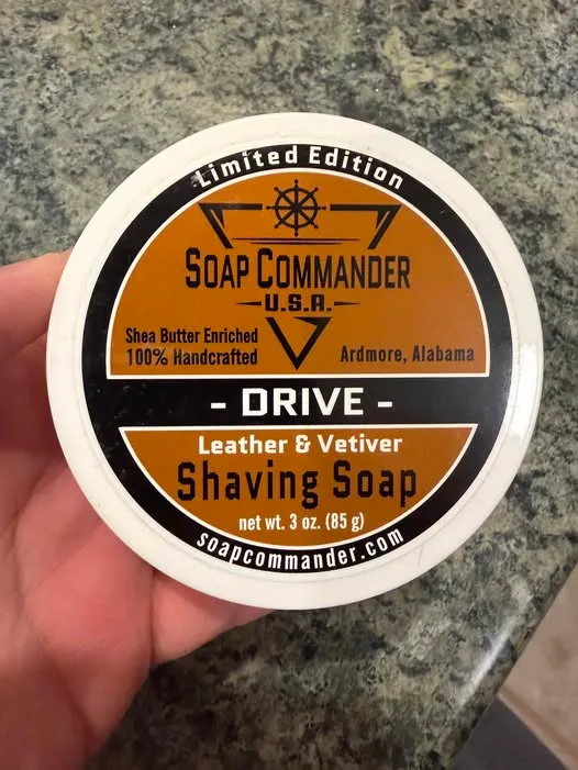 Soap Commander shaving soap product shot