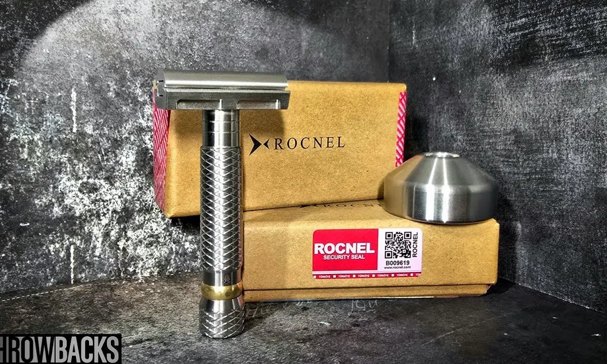 Rocnel Master Class 2026 adjustable double-edge safety razor