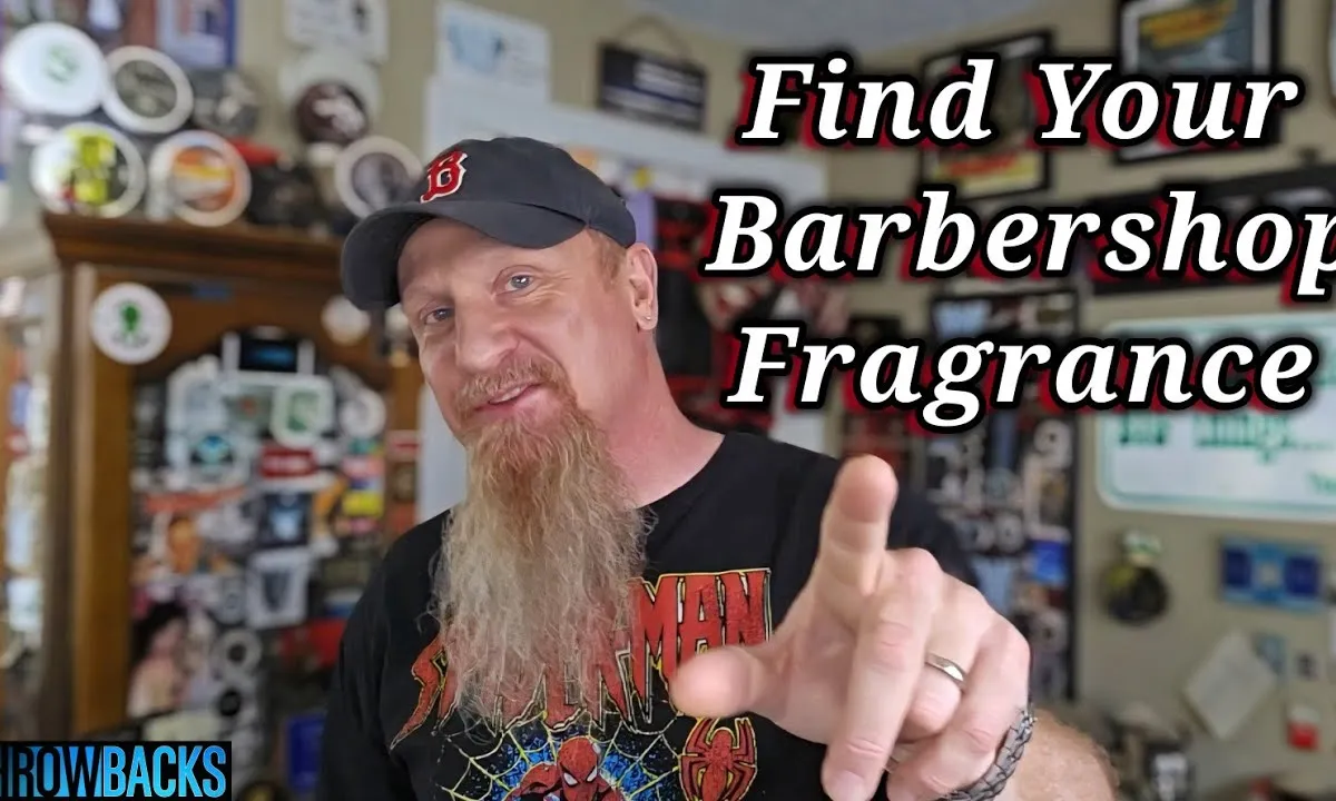Tobin Fetters in 'What Is a Barbershop Fragrance?' video thumbnail