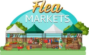 Shave Dad Flea Market 2026 community marketplace header