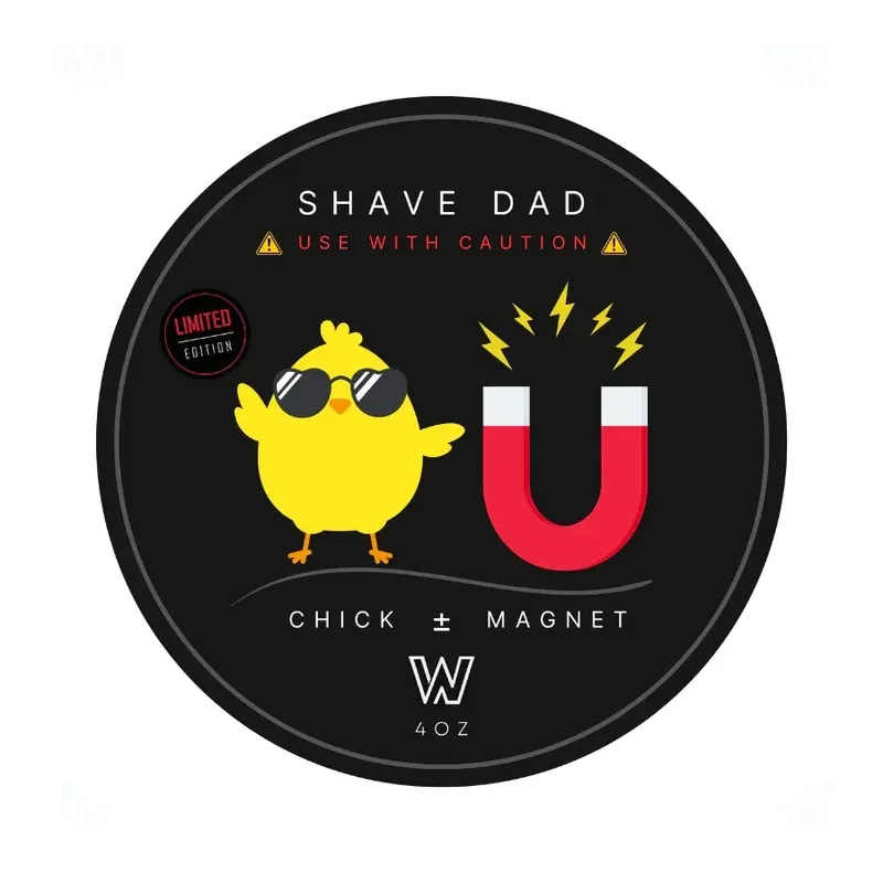 Chick ± Magnet — Shave Dad × Strike Gold Shave