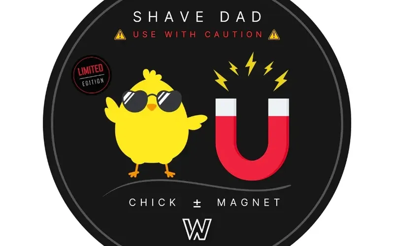 Chick Magnet shaving soap by Strike Gold Shave for Shave Dad — product photo from The Wet Shaving Store