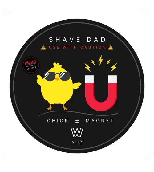Chick Magnet shaving soap by Strike Gold Shave for Shave Dad — product photo from The Wet Shaving Store