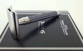 Edwin Jagger 3ONE6 stainless steel DE razor review by Shave And Tell