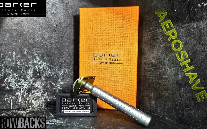 Parker Aeroshave razor from Tobin's Throwbacks review video