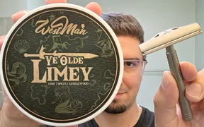 Video thumbnail for WestMan Ye Olde Limey shave with Aylsworth Atelier by Shave And Tell