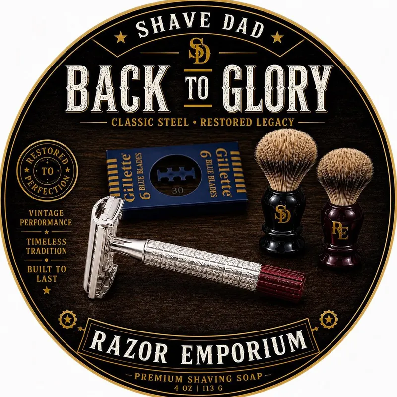 Back To Glory: Shave Dad x Razor Emporium