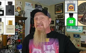 Tobin Fetters, thumbnail for his fragrance 101 video breaking down the difference between clones, dupes, and homages
