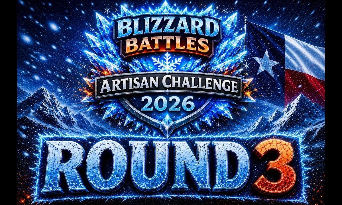 Blizzard Battles 2026 Artisan Challenge Round 3 thumbnail showing Wild Fox Arctic Fox and Wit's End Berserker soaps