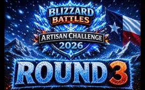 Blizzard Battles 2026 Artisan Challenge Round 3 thumbnail showing Wild Fox Arctic Fox and Wit's End Berserker soaps