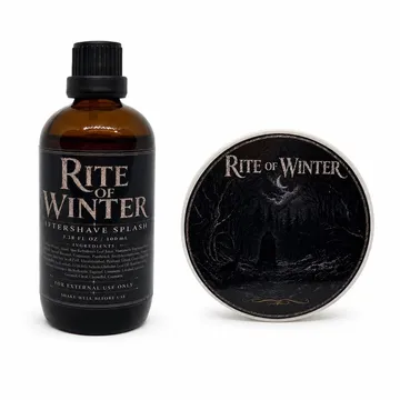 Rite of Winter Shave Soap & Aftershave Splash Set