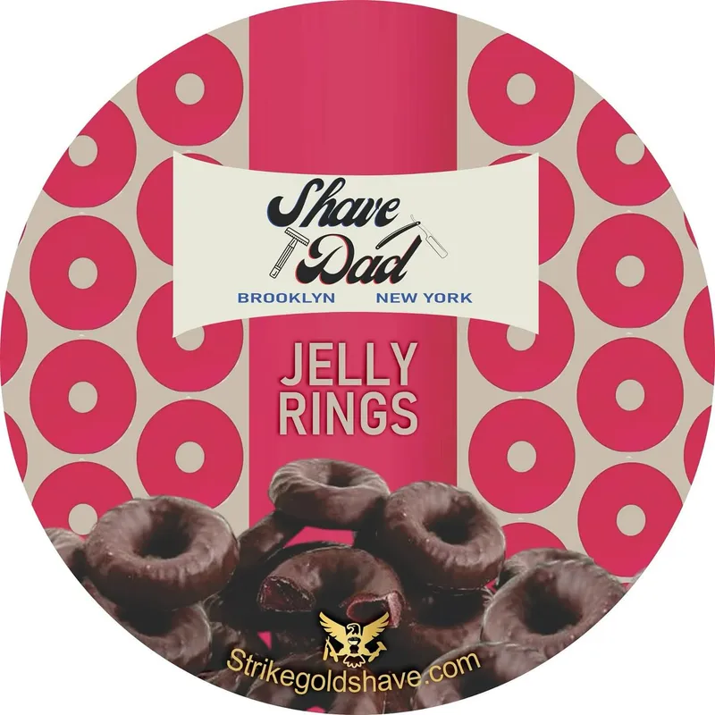 Jelly Rings Shave Dad Release with Strike Gold