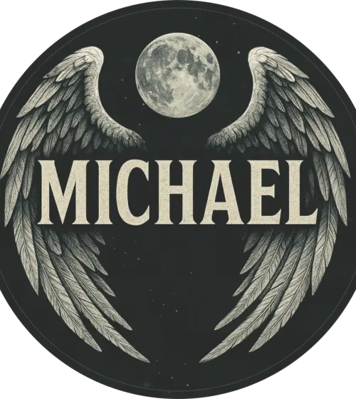 Michael — Shave Dad × Van Yulay shaving soap, part of the Archangels series