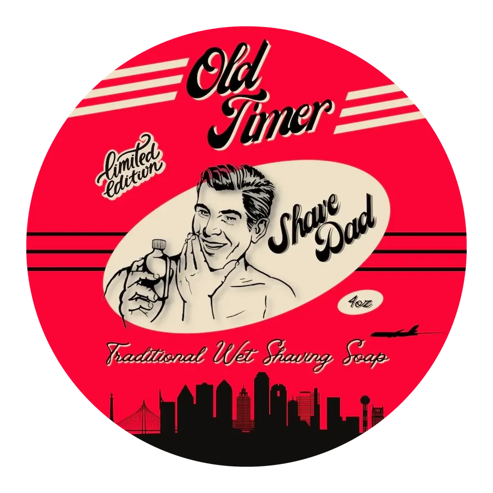 Old Timer — Shave Dad × Elysian Soap — primary-source product photo from The Wet Shaving Store