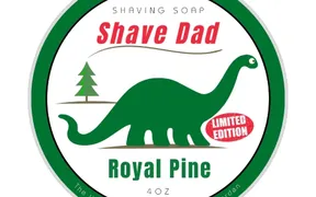 Royal Pine, Shave Dad × Ginger's Garden, primary-source product photo from The Wet Shaving Store