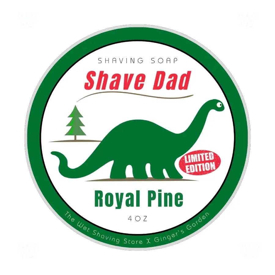 Royal Pine — Shave Dad × Ginger's Garden — primary-source product photo from The Wet Shaving Store