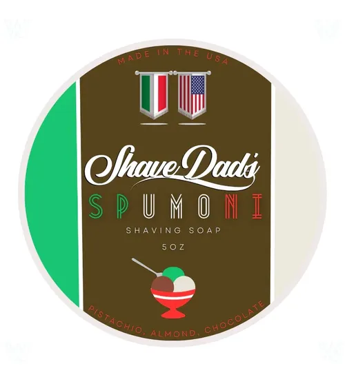 Spumoni — Shave Dad × Strike Gold Shave — primary-source product photo from The Wet Shaving Store