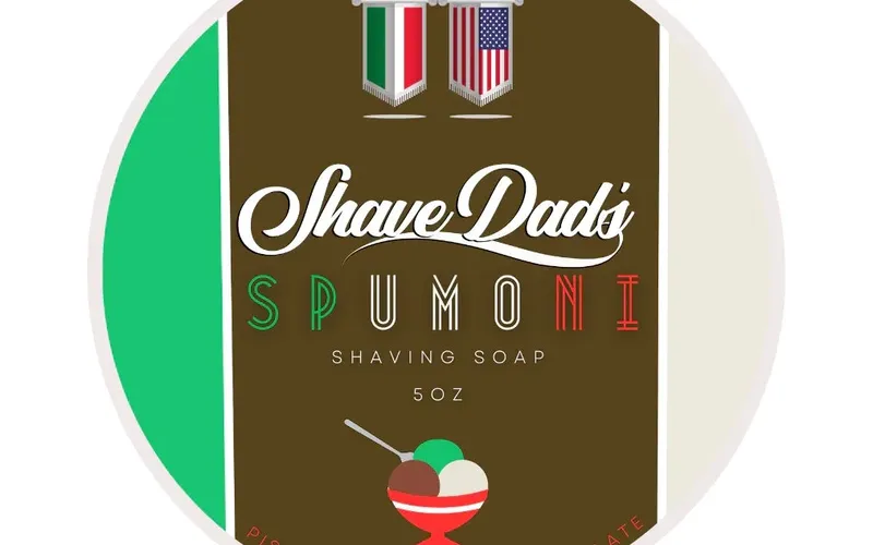 Spumoni — Shave Dad × Strike Gold Shave — primary-source product photo from The Wet Shaving Store