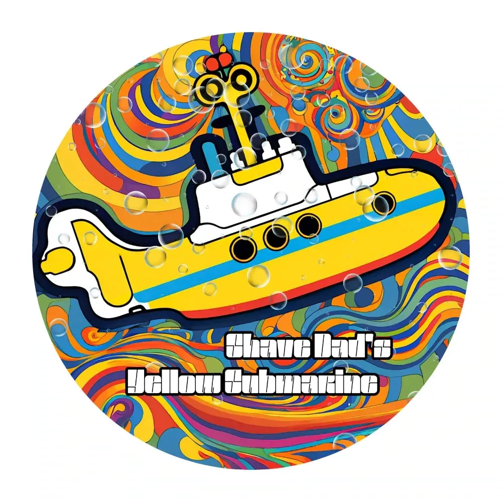 Yellow Submarine shaving soap by Hendrix Classics & Co. and Shave Dad
