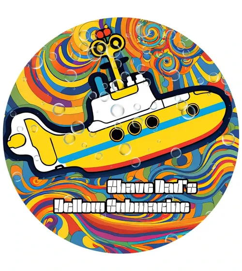 Yellow Submarine shaving soap by Hendrix Classics & Co. and Shave Dad