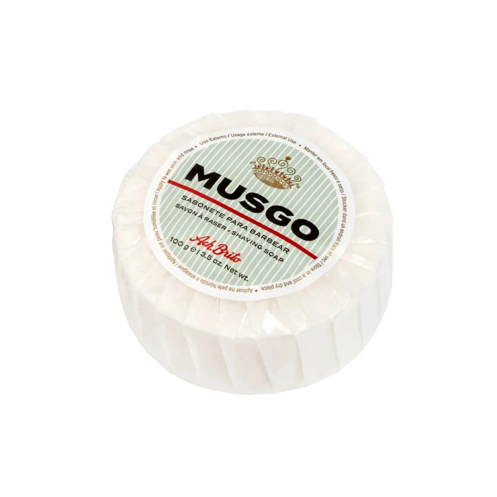 Ach Brito Musgo Shaving Soap (100g, Portugal)