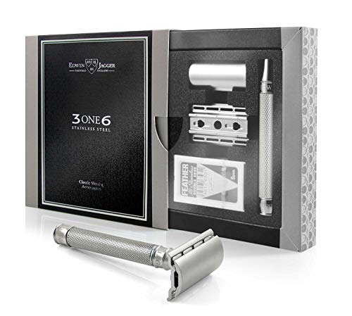 Edwin Jagger 3ONE6 Stainless Steel Safety Razor