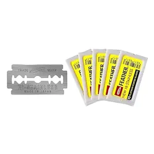 Feather Hi-Stainless DE blades
