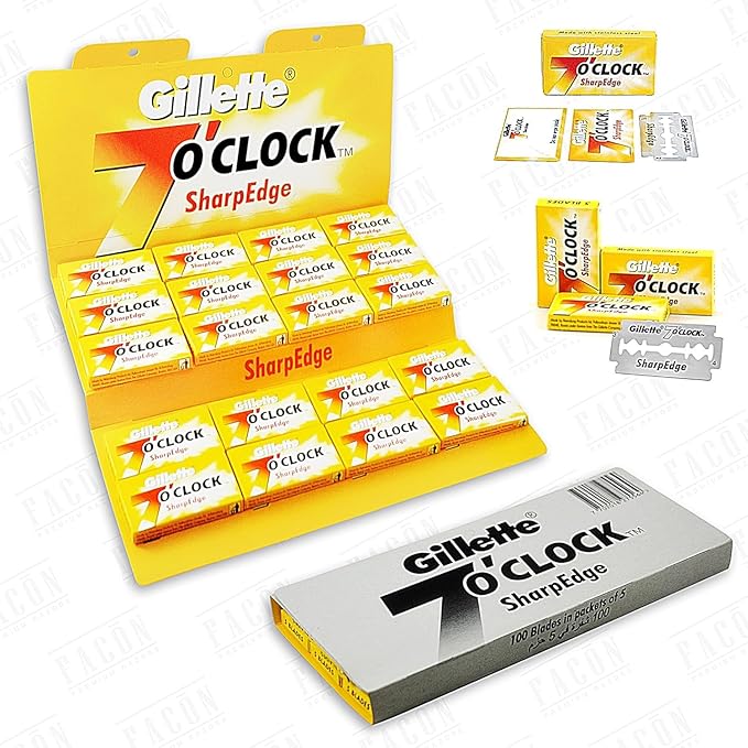 Gillette 7 O'Clock Sharp Edge Black